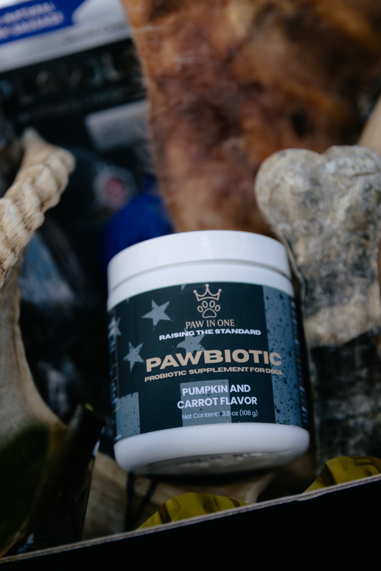 PAWBIOTIC – Premium Probiotic Supplement for Dogs (Pumpkin & Carrot Flavor)